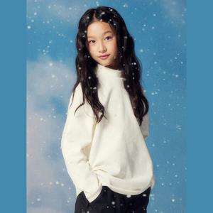 [탑텐키즈]공용) 브러쉬드 더블니트 반목 티셔츠 (MKF4TU3001)