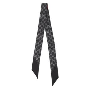 구찌 프린트 실크 리본 스카프 812250-3G001-1060