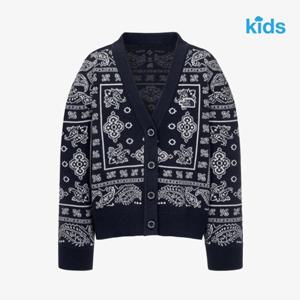 노스페이스키즈 NJ5SR53S 네이비 페이즐리 가디건