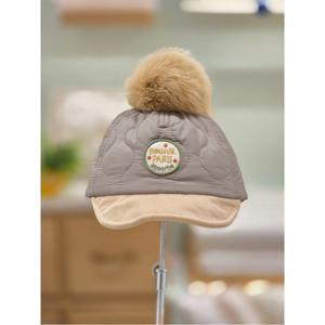 압소바 HK(아기모자)위시 패딩 캡모 (카키)25년FW (A2731503)