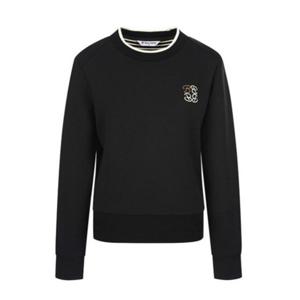 [벤제프][벤제프골프] 여성 등판니트배색 라운드티 BQ4MWTS503BK