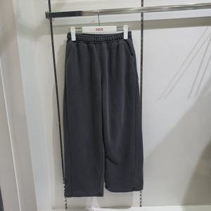 [소이]싱글 합포 커브드 스웻바지 25F5201_NY_KG