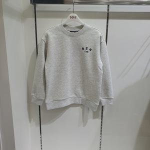 [소이]심플 노기모 맨투맨티 25W0438_KG