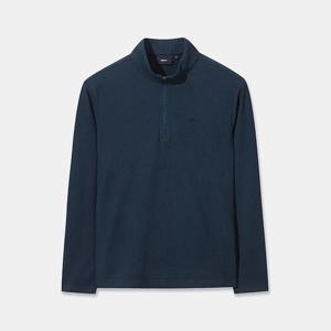 네파 리사이클 남자 겨울 등산 기모 반 집업 티셔츠 7L75417