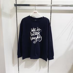 [소이]레이어드 빈티지 레터링티 26S0481_KG