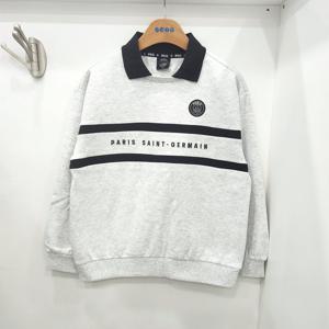 [에스핏]PSG 라인배색 요꼬카라 티셔츠 /  SJZ101MKYT71