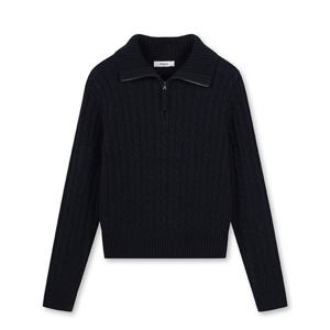 [폴햄]여성 케이블 하프집업 스웨터 풀오버 니트 PHE4ER2460