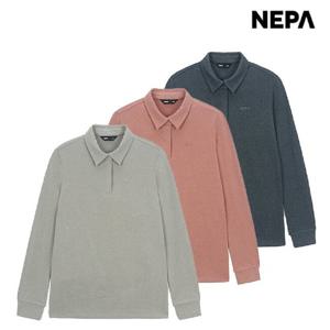 [네파] 여성 리사이클 기모 폴로 티셔츠 7K85269