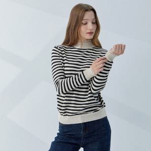 비스코스 반목 프릴 단가라 니트 KOKTPA12 (2colors)