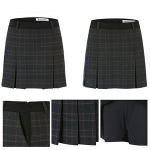 [벤제프][벤제프골프] 여성 TR 체크 플리츠 큐롯 BQ4MWCU513