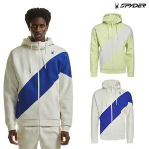 [스파이더] 공용 컬러 블록 후드 집업 SPHPCNFT304U