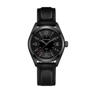 해밀턴 H68401735 카키 필드 PVD 코팅 남성 우레탄시계