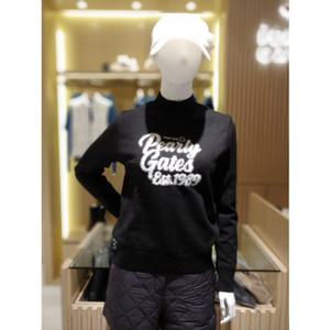 [파리게이츠]521E4SR401_BK-여성 울혼방 반 하이넥 방풍 풀오버-(25년겨울)