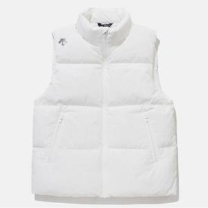 [데상트]데상트 에센셜 푸퍼 덕다운 패딩 베스트 SP323UDV91WHT0