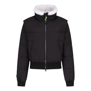 [파리게이츠] (521E4JP402)여성 퍼 네크라인 구스다운 점퍼