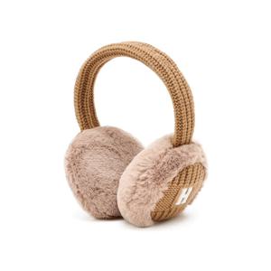 헤지스 골프 여성 25FW 카멜 여성 울혼방 니트 이어워머 HWMU5F702CM