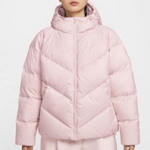 나이키패딩 OQC HV5236-667 스톰핏 여성용 방풍 및 발수 루즈 후드 패딩 재킷