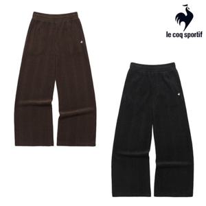 [르꼬끄] 여성 케이블 자가드 와이드핏 팬츠 QQ422OFPN1