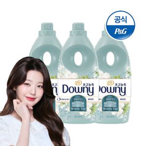 다우니 초고농축 섬유유연제 향수컬렉션 화이트티 1Lx3
