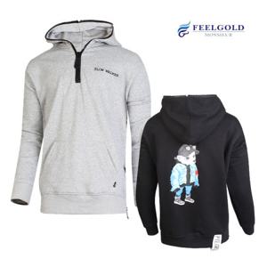 [필골드] SLLS211 캐릭터 후드 티셔츠R