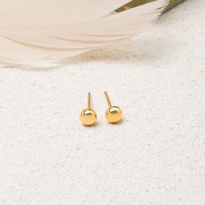 순금 귀걸이 1.87g 24k [통통 볼]