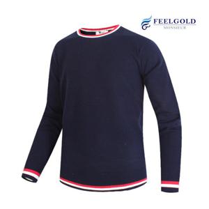 [필골드] MD853  단가라 라운드니트