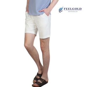 [필골드] 린넨 마 밴딩 반바지 SL808