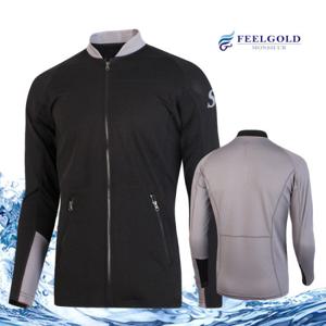 [필골드] WSTS13 엣지카라 집업 래쉬가드