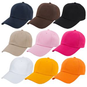 남녀공용 무지볼캡 야구모자