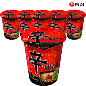 농심 신라면컵65gx6개