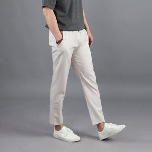 HD317 남자 빅사이즈 시크 밴딩 스판 슬랙스