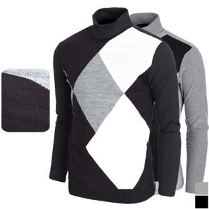 [노블진]42번 반목폴라티 골프티 남자목티 긴팔 남자상의 골프