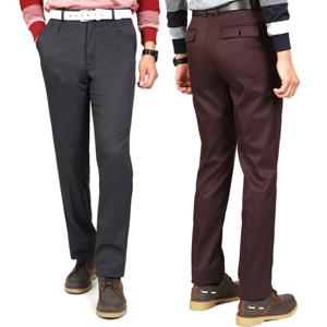 [노블진]CR 고급 밴딩 기모 골프바지 면바지 스판 겨울