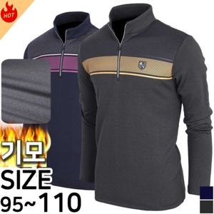 [노블진]노블진 남성 겨울 F 테스기모티 등산티 기모티셔츠