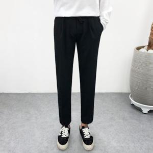 엠클로 남자 세미슬림핏 스판 밴딩 기본 무지 슬랙스 바지 5컬러