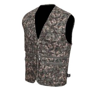 [노블진]Q 노블얼룩조끼 남자 작업조끼 등산조끼 다용도조끼