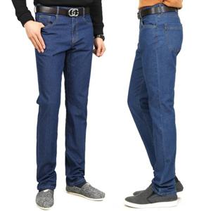 [노블진]베이직청바지 빅사이즈 중년 청작업복 남성 여름