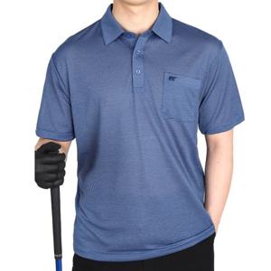 [노블진]메쉬카라 반팔티 골프 골프웨어 필드티 연습복 통기성