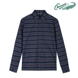 [크로커다일] 경/위사 변형 멀티 2도 체크 CDAA6WS3413