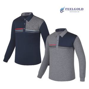 [필골드] 맥킨리 하프절개 고신축성 긴팔 카라티셔츠 PT915n916