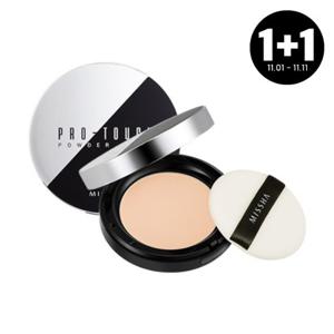 [1+ 1][미샤] 프로 터치 파우더 팩트 2종 택1