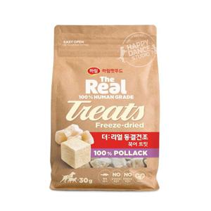 [하림펫푸드] 더리얼 동결건조 북어 트릿 30g