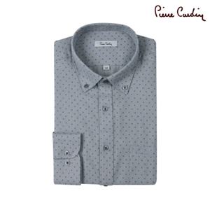 [피에르가르뎅] 헤링본 2도 프린트 노말핏 셔츠 PKDS4924