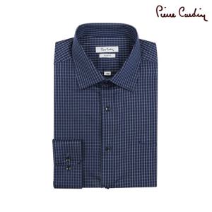 [피에르가르뎅] 네이비 잔체크 슬림핏 PKDS3970