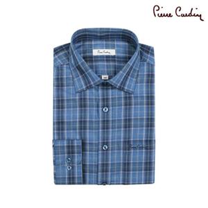 [피에르가르뎅] 멜란지 체크 노말핏 셔츠 PKDS3925