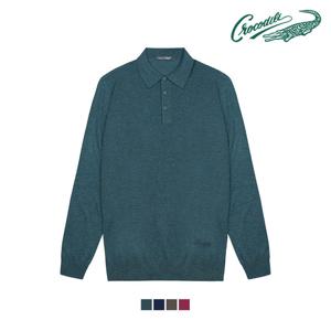 [크로커다일] 조직 믹스 니트 CDAA6KT3341