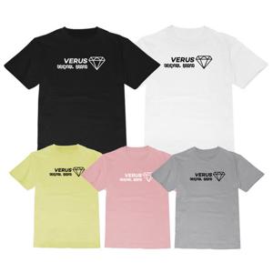 베루스 남녀공용 오버핏 면 반팔티 U2021