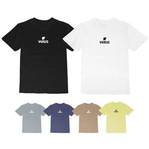 베루스 남녀공용 오버핏 브이넥 면 반팔티 V2010