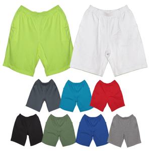 디팩토리 남녀공용 무지 면반바지 DFPWM250