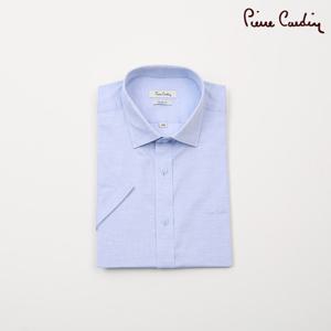 [피에르가르뎅] 멜란지 블루 슬림핏 셔츠PLDS2953